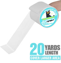 Anti Cat Scratch Tape: 4 inches x 30 Yards Cat Training Tape 100% - 6 Inches X 20 Yards - image 4