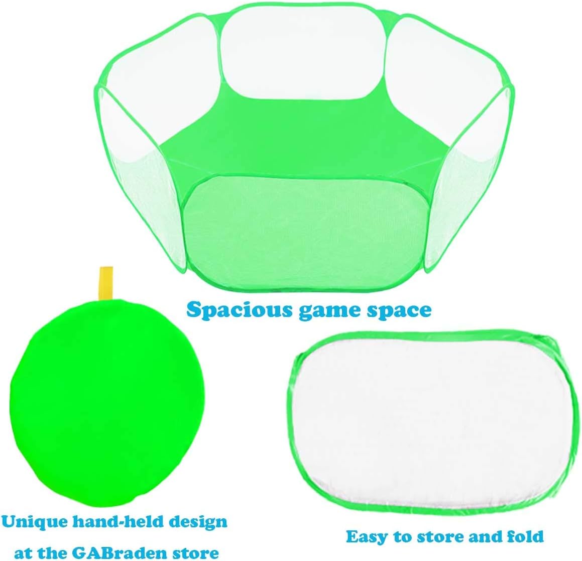 Small Animals Tent, Reptiles Cage - Cool green - image 4