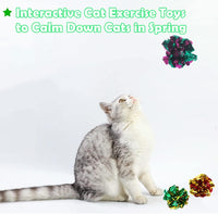 Original Mylar Crinkle Balls Cat Toys - 24 Pack - image 4