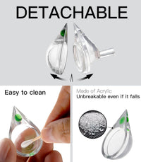 Aquarium CO2 Drop Checker CO2 Indicator – Essentials for Fish - Tear Drop & 15ml - image 2