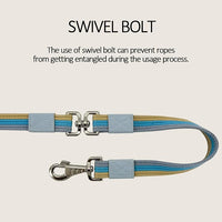 Lunge Line Polyester Cotton Lunge Line 25 Ft with EVA Stop Equine Lunge Line for Horses with Swivel Bolt Snap