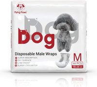 Male Dog Diapers Absorbent Belly Bands for Male Dogs S – Essentials for Dogs - Medium (Pack of 44) - image 2