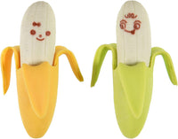 15Pcs Cute Fruit Erasers for Kids - Banana - image 3