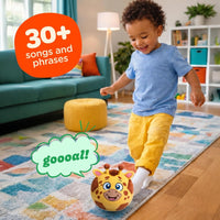 Move2Play, Hilariously Interactive Toy with Music & Sound Effects | Birthday Gift for Boy & Girl - Soccer - Giraffe - image 2