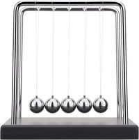 QLKUNLA Newtons Cradle Balance Balls Science Physics Gadget Desktop - 5 Beads - image 3