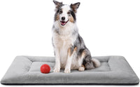 Dog Crate Pad, Washable Cozy Dog Bed Mat for Medium Dogs 36"x23" - 36.0"L x 23.0"W x 1.5"Th / Grey