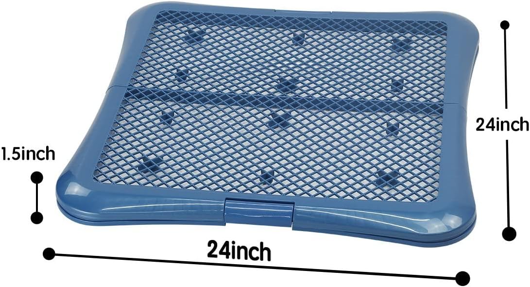 petphabet Training Pad Holder Floor Protection Dog Pad Holder Mesh - 24"X24" - image 2