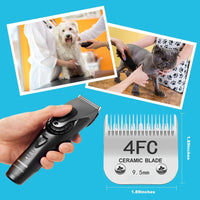 TRAH 3-3/4FC Blade Dog Grooming Clipper Replacement Blades Compatible - 40# 0.25mm (3 Packs) - image 4