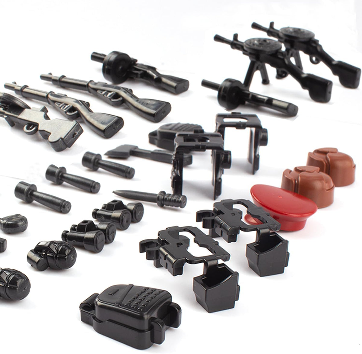 Himirich U.S. WW2 military weapons pack for mini figures in black ABS plastic - view 12