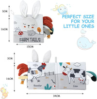 Vicloon Baby Soft Cloth Books - Rabbit - image 2