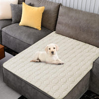 Tcksstex Waterproof Blanket Couch Cover for Dogs Pet Bed Protector – Essentials for Dogs - Ivory / 40x50Inch (Pack of 1)