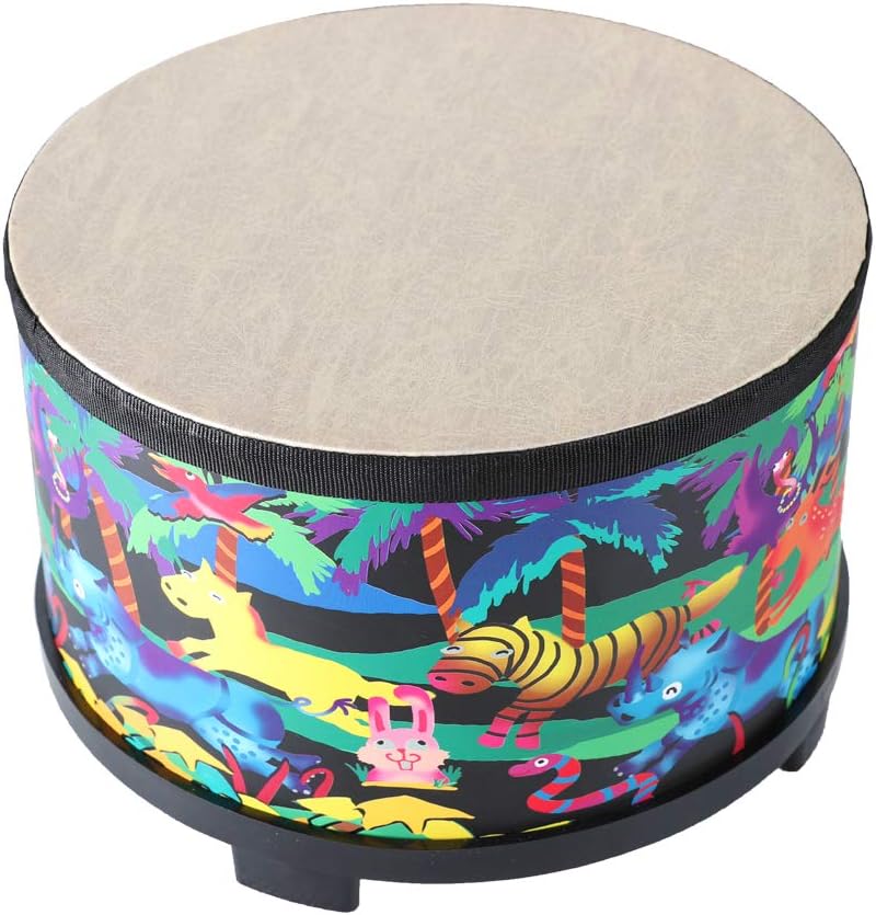 Ubblove Floor Tom Drum for Kids 8 inch Percussion Instrument – Fun for Kids & Family - 10 inch - image 4