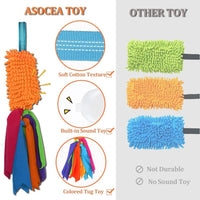 ASOCEA Flirt Pole with Tug Toy for Small Medium Large Dogs Outdoor - image 4