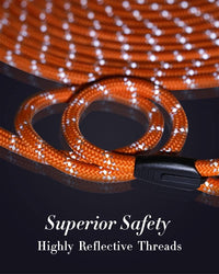 Long Dog Leash for Training 10FT/16FT/20FT/30FT/50FT/100FT - 50FT* 1/2 inch / 1Pack Orange - image 4