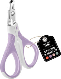 Mr. Pen, Cat Nail Clipper, Stainless Steel - Purple