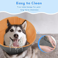 Inspack Soft Dog Cone Collar Alternative, E Cones for Small Dogs/Cat/Puppy to Stop Licking after Surgery, Comfortable All Paws Comfy Elizabethan Collars, Neuter Recovery Ecollars of Shame Alternatives