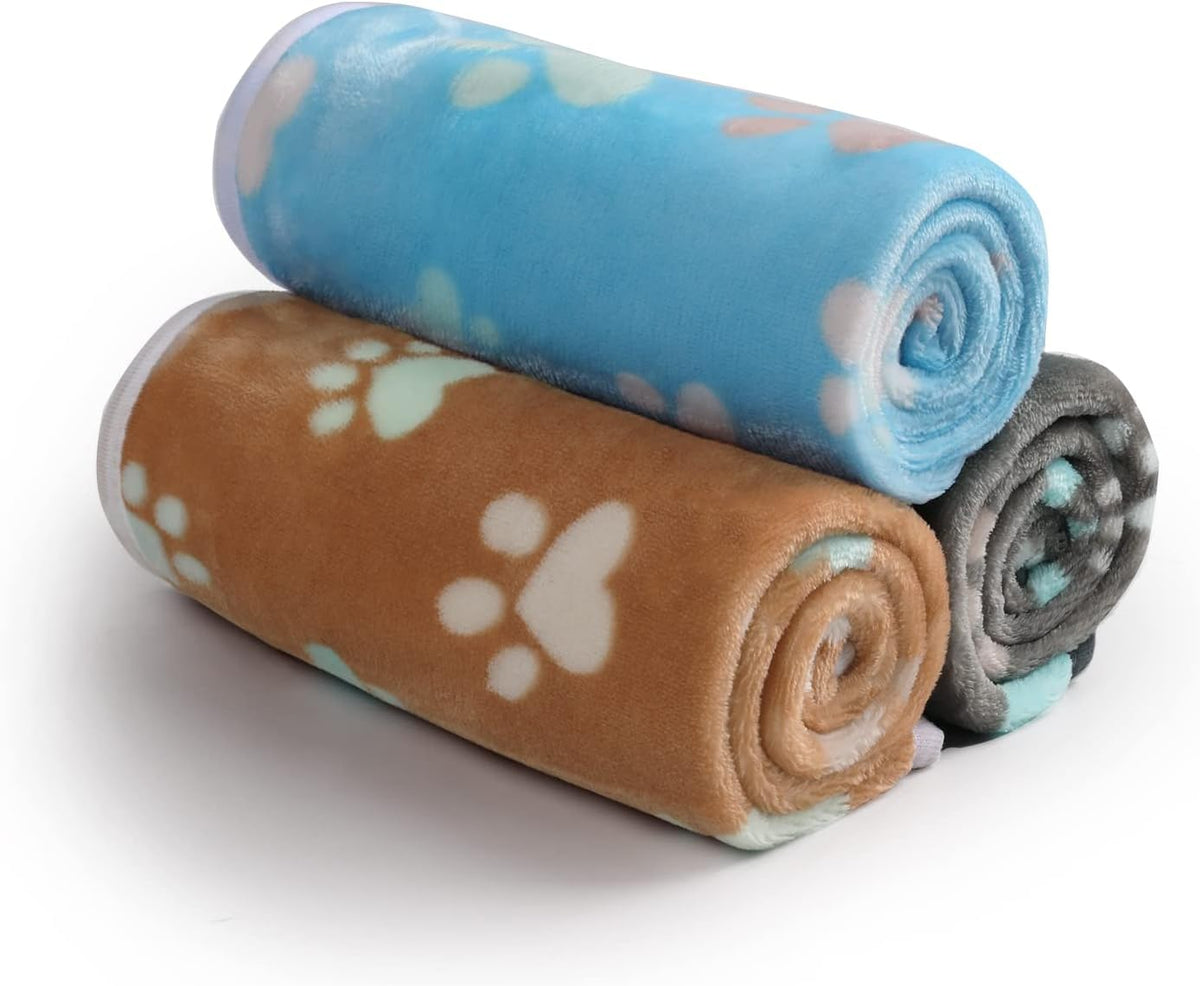 Luciphia Dog Blanket 3 Pack - 41x31 inch (Pack of 3) / Paw2 - image 2