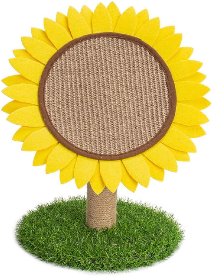 Sunflower Cat Scratching Post with Sisal Covered - image 2