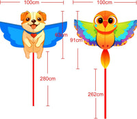 HENGDA KITE cartoon bee kite with yellow body, light wings and long tail - view 6