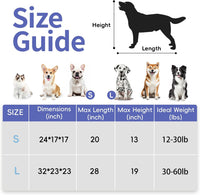 Portable Collapsible Dog Crate - Beige / 32.0"L x 23.0"W x 23.0"H - image 4