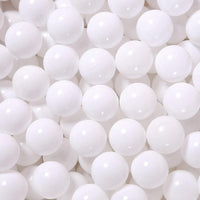 Ball Pit Balls for Kids, Plastic Refill 2.2 Inch Balls - White