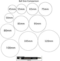 DSJUGGLING clear acrylic contact juggling balls, 60mm, set of 2 - view 8