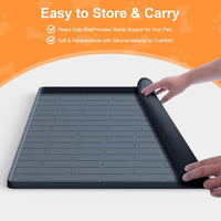 Pee Pad Tray Holder for Dogs - Dark Gray / 24 x 24 Inches - image 4