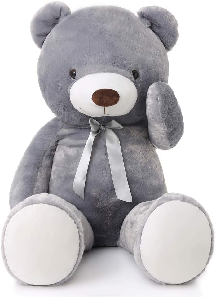 MaoGoLan 47 Inch Giant Teddy Bear - Grey / 47 inches - image 3