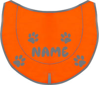 Custom Reflective Dog Vest High Visibility Reflective Jacket for Dogs Hunting Safety Gear with Elastic Strap & Clasp, Comfortable, Perfect for Day and Night Walks!