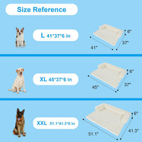 Luxurious Dog Couch Bed, Dog Couch Cover - XX-Large(51.1*41.3*6 In) / White - image 4