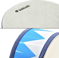 Kids Drum Set 8-Inch Wooden Drum Toys with an Adjustable Strap and 2 - 8-inch 30812 - image 2