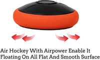 Rechargeable Hover Air Hockey Puck and Paddles - red - image 2
