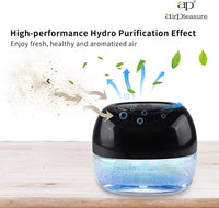 Purifier Air Washer, Air Fresher Aroma Diffuser for Home, Office, Air Purifier with Night Light (Black)