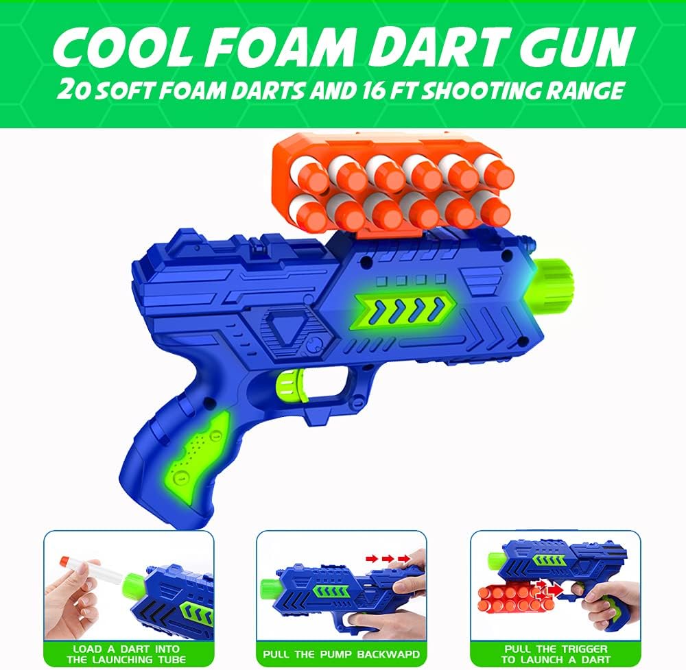 BAODLON Shooting Games Toy for Age 5, 6, 7, 8, 9 - image 4