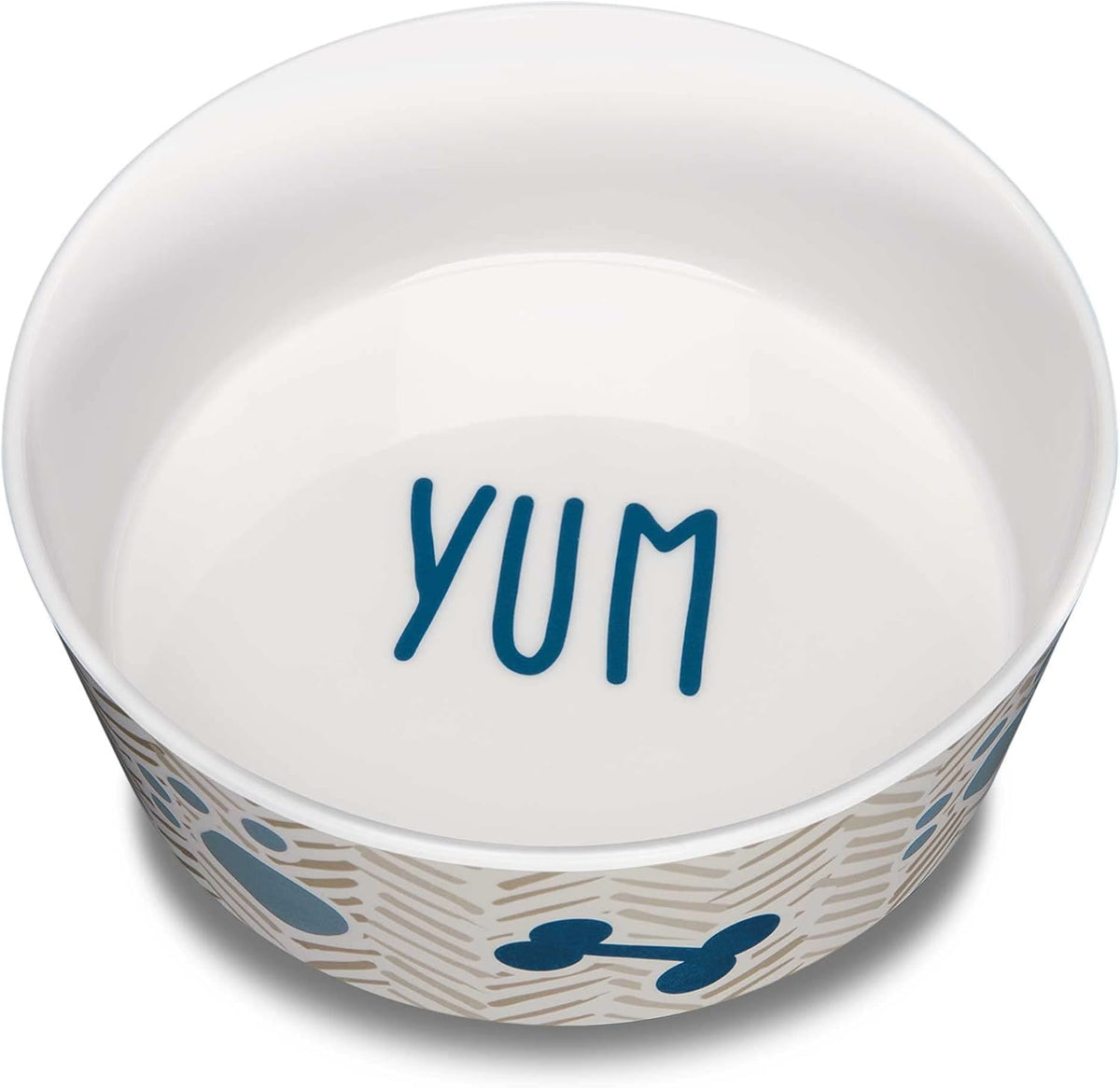 Loving Pets Dolce Moderno Dog Bowl - Small (Pack of 2) / Yum Chevron - image 2