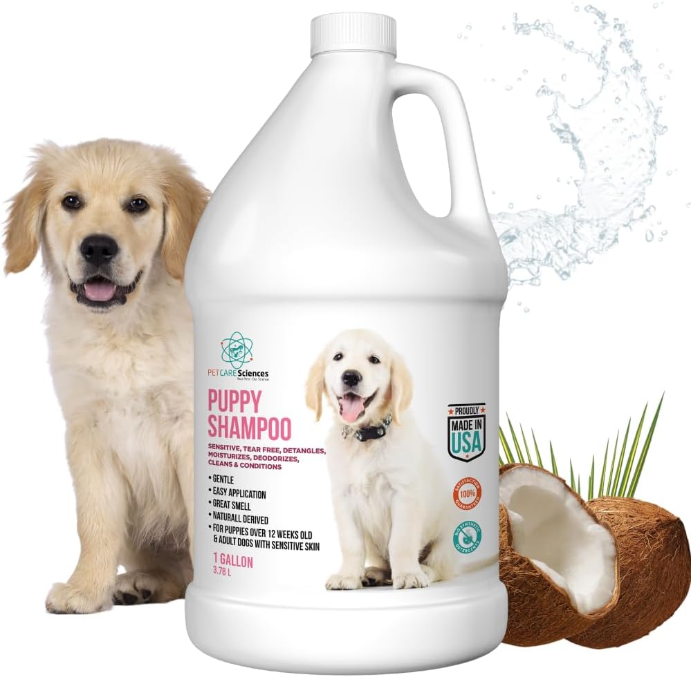16 fl oz Tearless Puppy Shampoo and Conditioner - 128 Fl Oz (Pack of 1)
