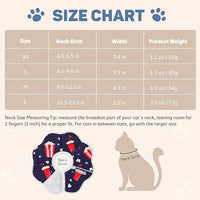 Avont Soft Cat Recovery Cone Collar, Adjustable Lightweight Kitten E-Collar for Small Dogs, Comfortable Neck Donut Stop Licking Scratching After Surgery -Popcorn(L)