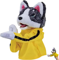 KYWYOYOU Kung Fu Husky dog hand puppet with punching arms