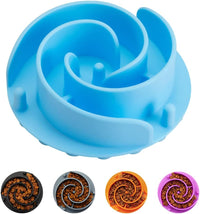 Slow Feeder Dog Bowls Insert - XL / Blue