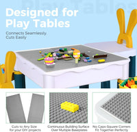 Etarnfly multicolored building baseplates, 10 x 10 inch, 8 pack - view 16