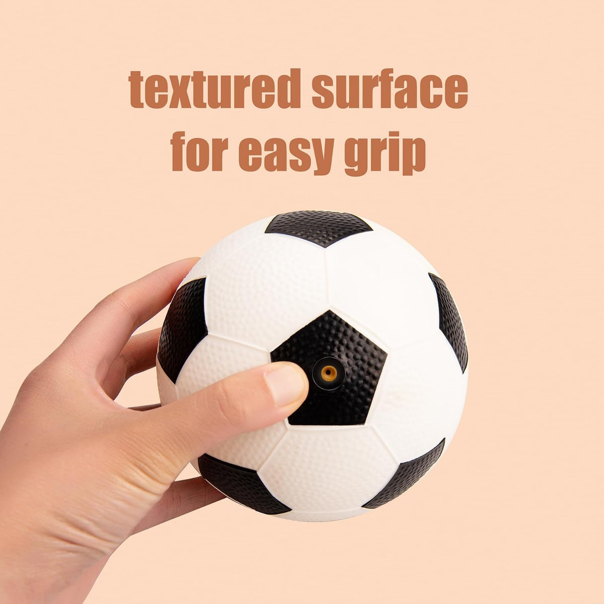 Soft Sports Balls for Kids - 4 Inflatable Balls 5" - image 2