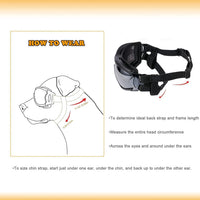 Dog Sunglasses Dog Goggles - Black - Pack of 2 - image 3