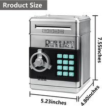 HUSAN rose gold electronic ATM piggy bank for kids with password keypad - view 24