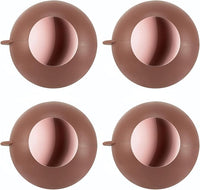 Washable Reusable Gel Lint Roller for Pet Hair, Tecogue Portable Dog Cat Pet Hair Remover for Clothes, Laundries, Sticky Cleaner, Dust Fuzz Fur for Travel Household (Maroon-4pcs)