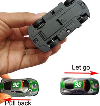 Himeeu pull back race cars set of 5, colorful 3 inch die cast metal toy cars - view 2