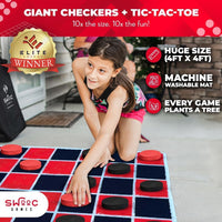 Swooc Games, 100% Machine-Washable Canvas - 4ft x 4ft - image 2