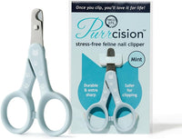 Necoichi Purrcision Stainless Steel Cat Nail Clipper - 1 Pack of 1 Piece / Mint