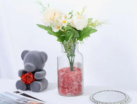 LAIDANLA Rose Quartz Crushed Stone Crystal Chips Bulk - Watermelon Red / 0.22 Pound-（0.2"-0.28"） - image 4