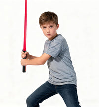 MIWIND expandable light up saber for kids with glowing LED blade and handle - view 4