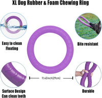 XL Large Indestructible Dog Toys - Medium/Large Size Purple - image 2